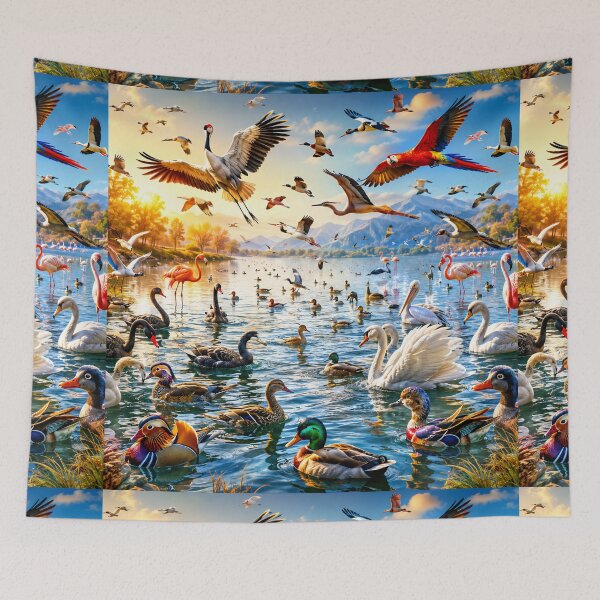 Item preview, Migratory Birds designed and sold by AwesomeDigiShop.