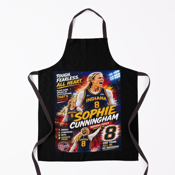 Item preview, Sophie Cunningham Fan Art – Indiana Fever Basketball | Tough Fearless All Heart designed and sold by MAJCO-ART.