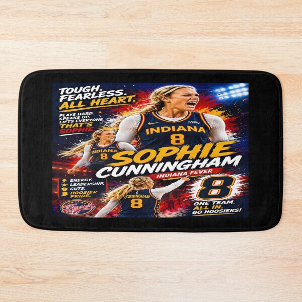 Item preview, Sophie Cunningham Fan Art – Indiana Fever Basketball | Tough Fearless All Heart designed and sold by MAJCO-ART.