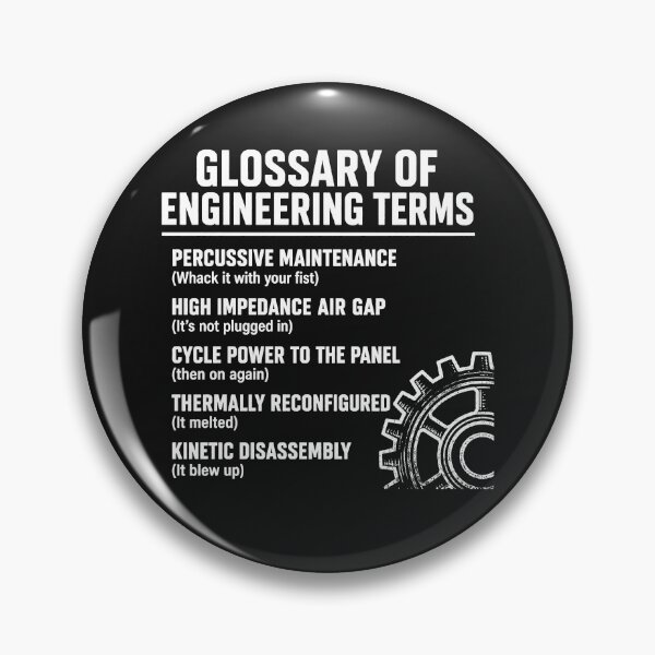 Item preview, Glossary of Engineering Terms Funny Engineer Definitions designed and sold by viectory.