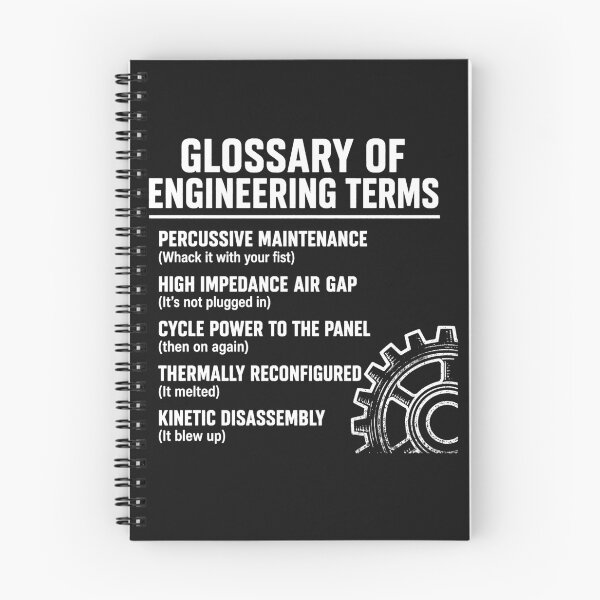 Item preview, Glossary of Engineering Terms Funny Engineer Definitions designed and sold by viectory.