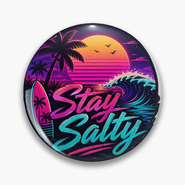 Item preview, Retro Neon Beach Palm Tree Sunset Shirt designed and sold by AGHstore.
