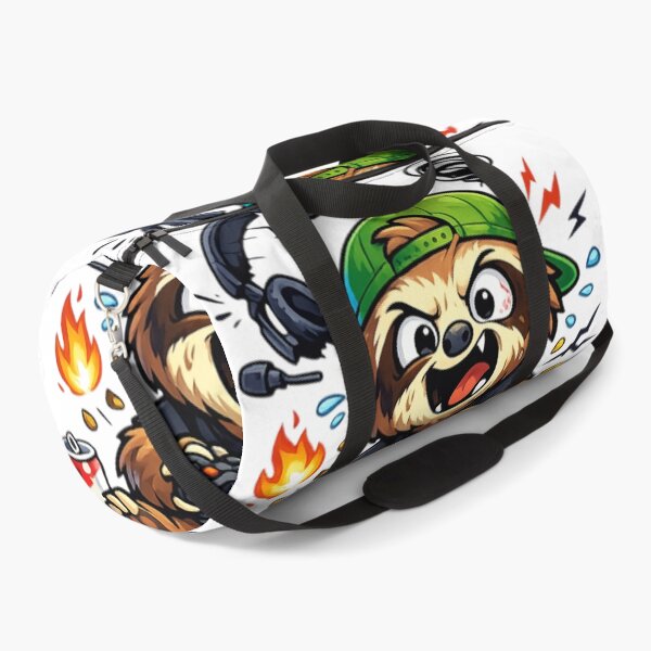 Item preview, Angry Gamer Sloth Rage Quit Funny Gaming designed and sold by IMOBILYARI VibeCore.