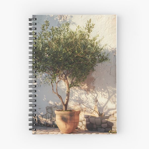 Item preview, Mediterranean Olive Tree Terracotta Pot Sunlit Wall Art designed and sold by Emberearth.