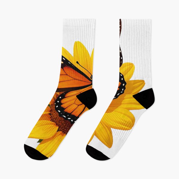 Item preview, Monarch Butterfly on Sunflower designed and sold by pumsquare.