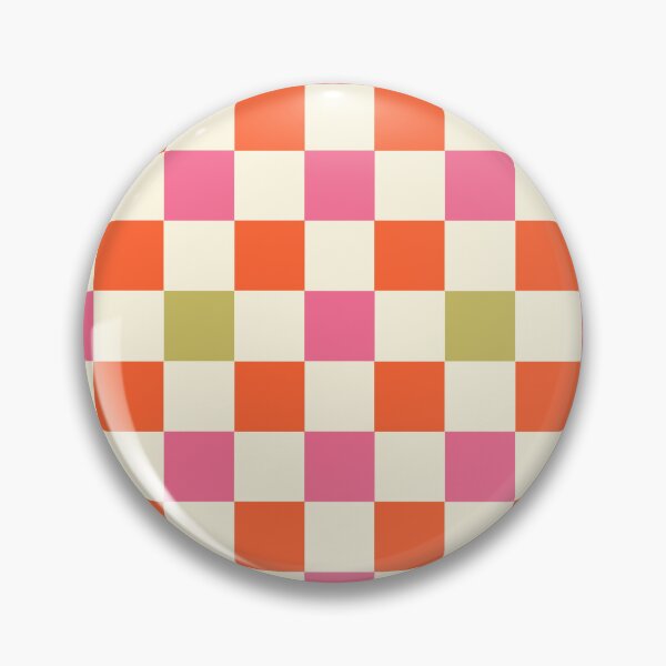 Item preview, Groovy Pink and Green Checkered Pattern designed and sold by The Innocent Ghost Project.