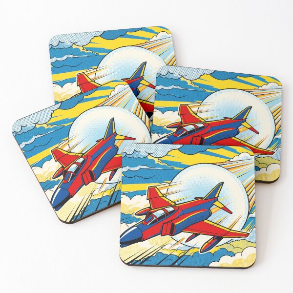 Item preview, Vintage Pop Art Jet Fighter designed and sold by Design-Illusi0n.