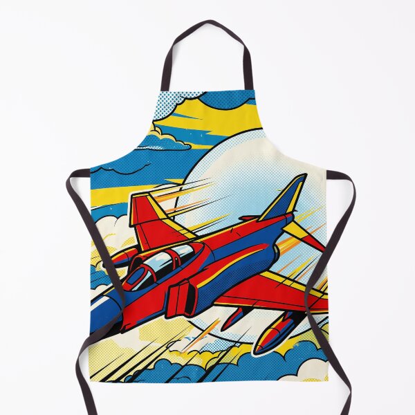 Item preview, Vintage Pop Art Jet Fighter designed and sold by Design-Illusi0n.