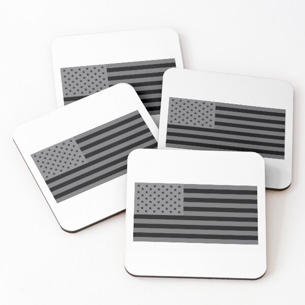 Item preview, Subdued Grayscale American Flag Design designed and sold by T-domain.