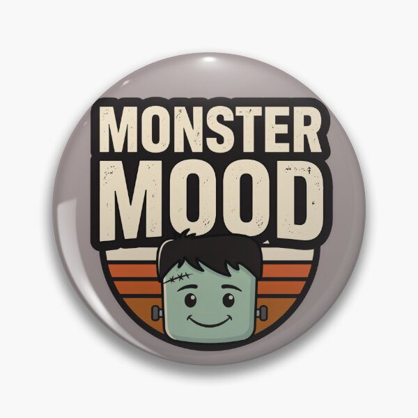 Item preview, Cute Halloween Monster – Monster Mood designed and sold by No Excuses Supply.