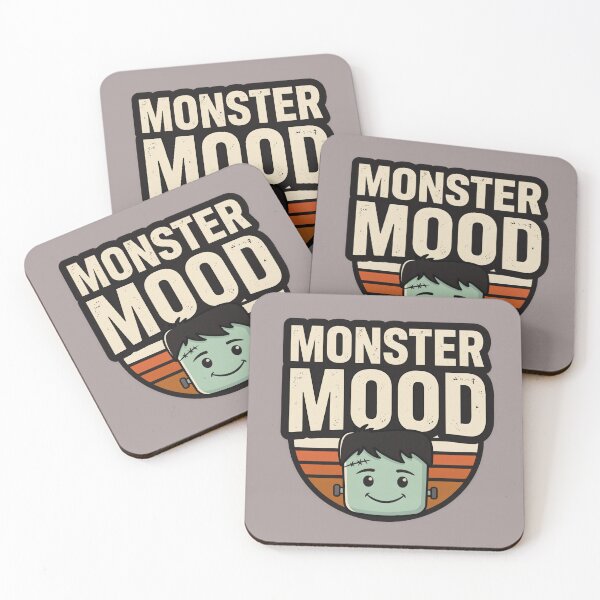 Item preview, Cute Halloween Monster – Monster Mood designed and sold by No Excuses Supply.
