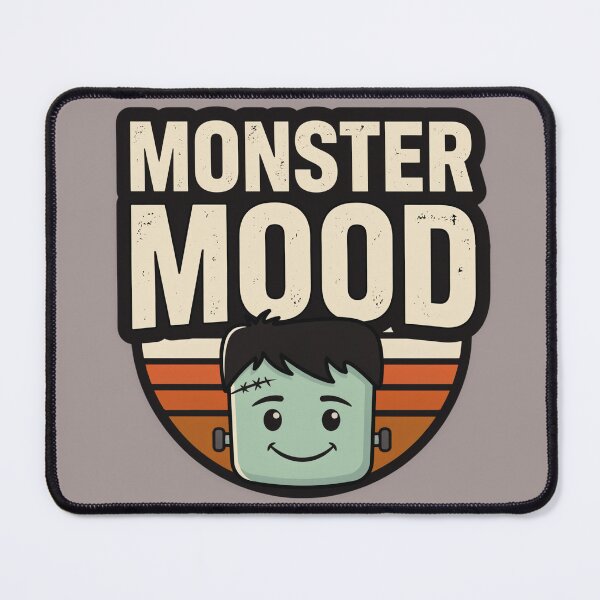 Item preview, Cute Halloween Monster – Monster Mood designed and sold by No Excuses Supply.