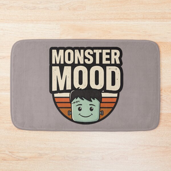 Item preview, Cute Halloween Monster – Monster Mood designed and sold by No Excuses Supply.