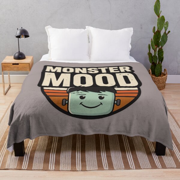 Item preview, Cute Halloween Monster – Monster Mood designed and sold by No Excuses Supply.