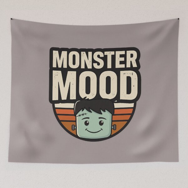 Item preview, Cute Halloween Monster – Monster Mood designed and sold by No Excuses Supply.