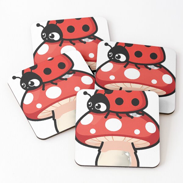 Item preview, Ladybug on Mushroom designed and sold by pumsquare.