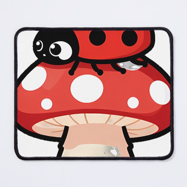 Item preview, Ladybug on Mushroom designed and sold by pumsquare.