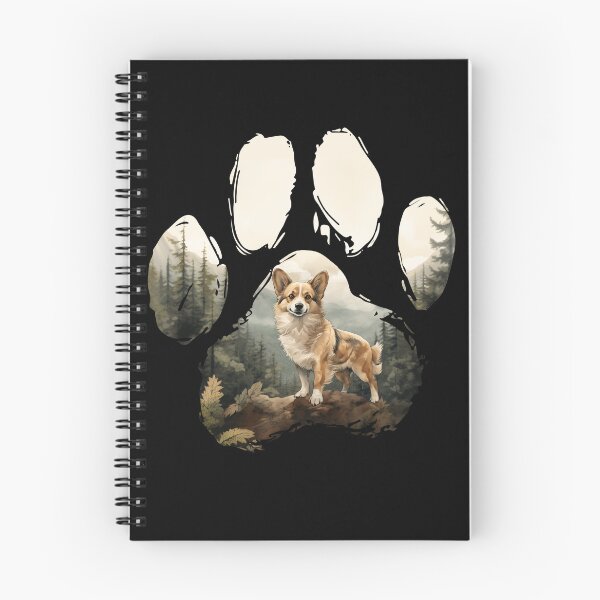 Item preview, Funny Dilute Sable Corgi Paw Foggy Mountain Tree Mom Dad Kids designed and sold by rafaeltto.