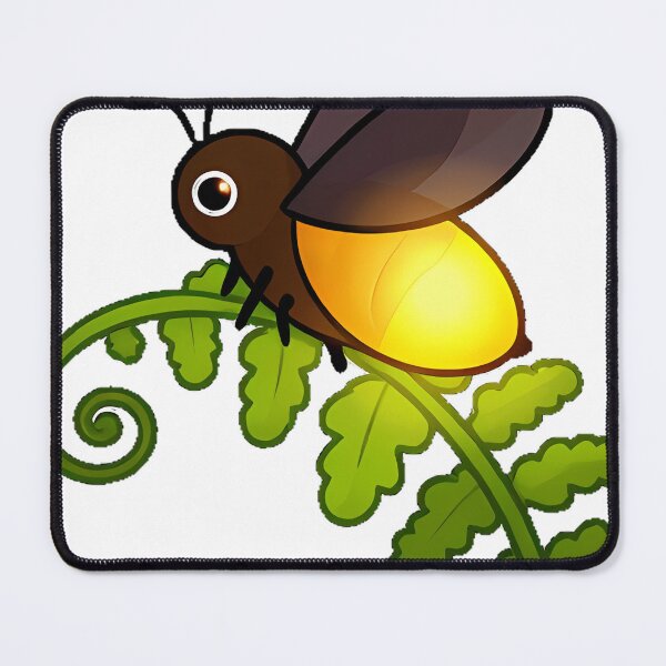 Item preview, Firefly on Fern Frond designed and sold by pumsquare.