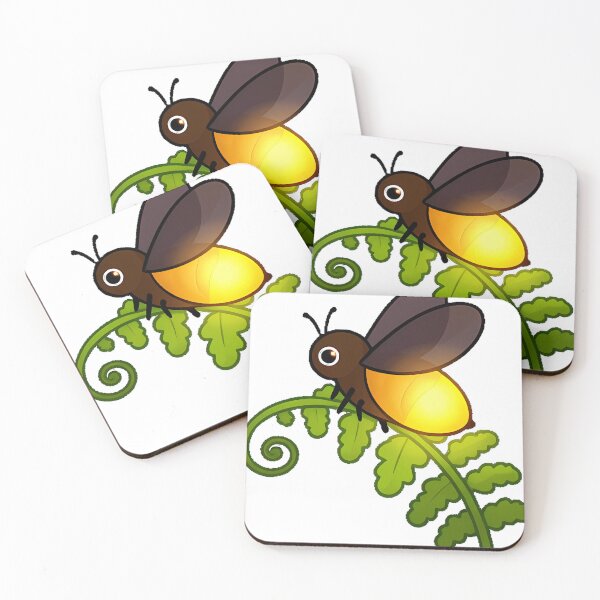 Item preview, Firefly on Fern Frond designed and sold by pumsquare.