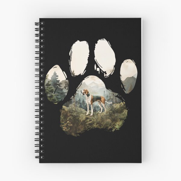 Item preview, Funny English Foxhound Paw Foggy Mountain Tree Mom Dad Kids designed and sold by rafaeltto.