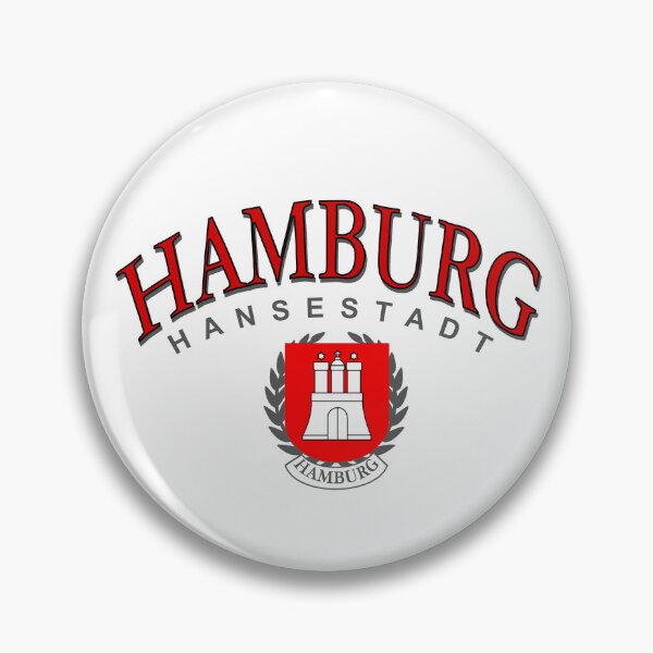 Item preview, Hamburg, Hanseatic City - with Hamburg coat of arms designed and sold by Akasilius.