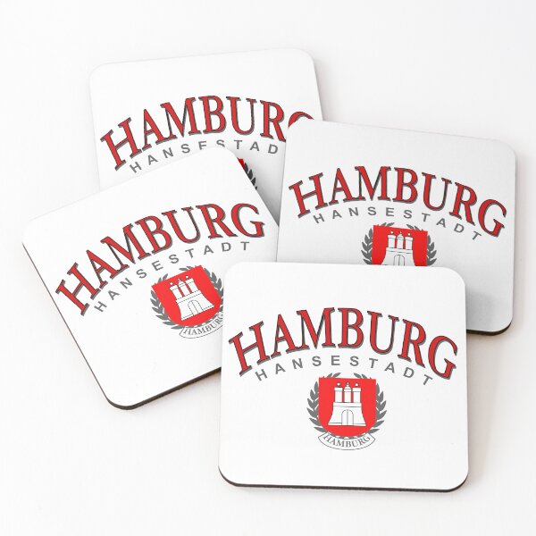 Item preview, Hamburg, Hanseatic City - with Hamburg coat of arms designed and sold by Akasilius.