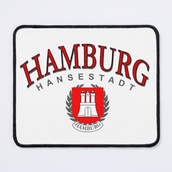 Item preview, Hamburg, Hanseatic City - with Hamburg coat of arms designed and sold by Akasilius.