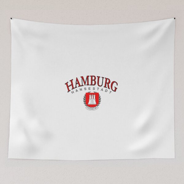 Item preview, Hamburg, Hanseatic City - with Hamburg coat of arms designed and sold by Akasilius.
