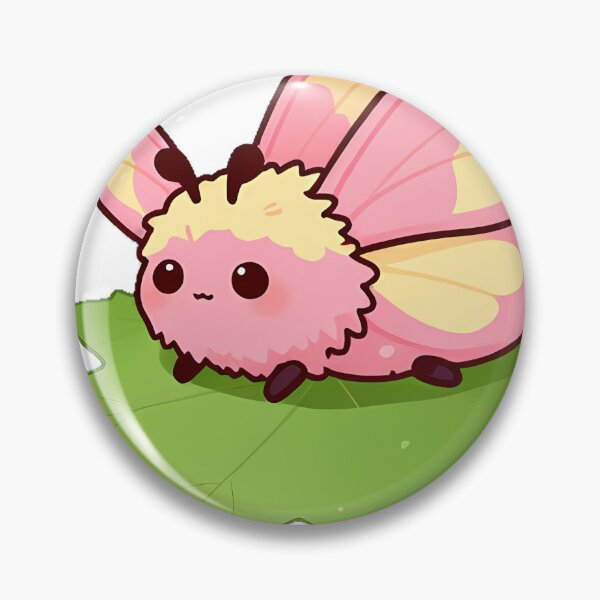 Item preview, Rosy Maple Moth on Maple Leaf designed and sold by pumsquare.