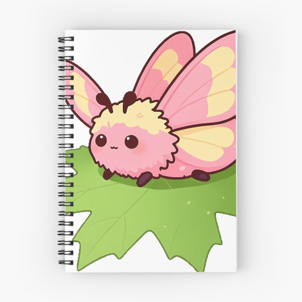 Item preview, Rosy Maple Moth on Maple Leaf designed and sold by pumsquare.
