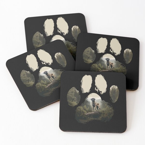Item preview, Funny English Mastiff Paw Foggy Mountain Tree Mom Dad Kids designed and sold by rafaeltto.