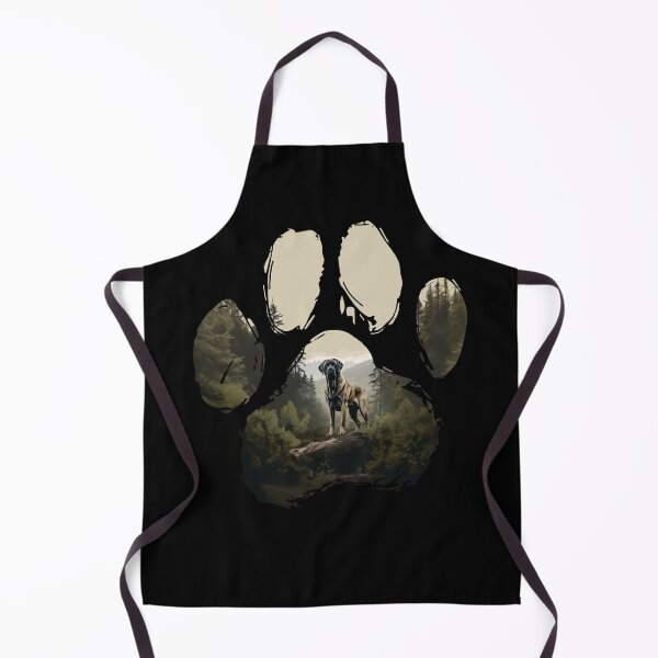Item preview, Funny English Mastiff Paw Foggy Mountain Tree Mom Dad Kids designed and sold by rafaeltto.