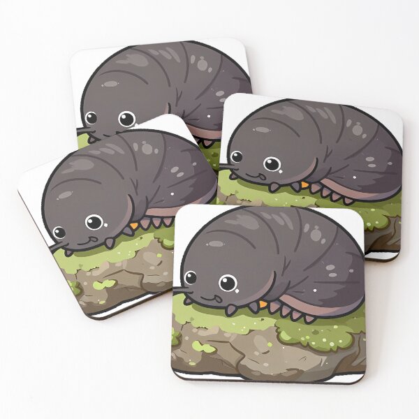 Item preview, Cute Woodlouse on Mossy Rock designed and sold by pumsquare.