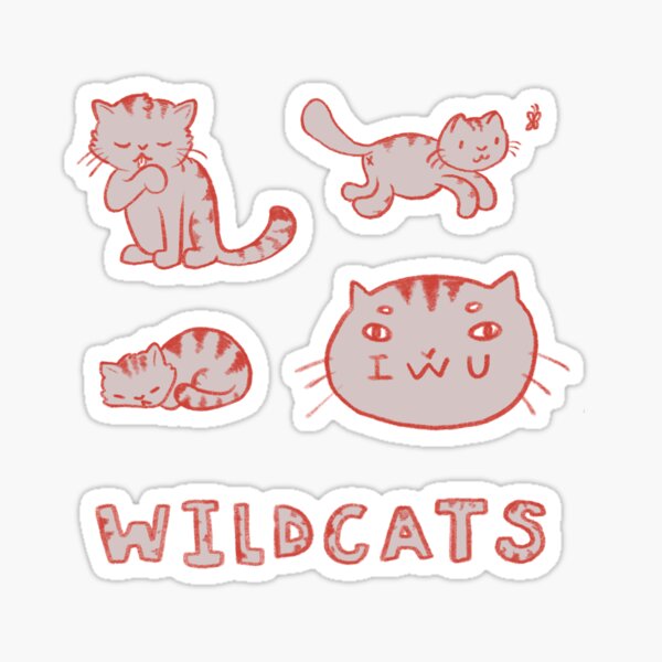 IWU Wildcats Sticker