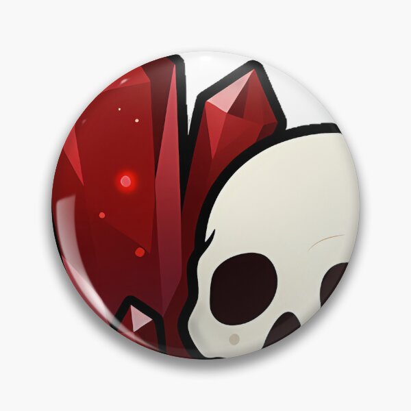 Item preview, Gothic Skull with Garnet Crystal designed and sold by IllumeInk.