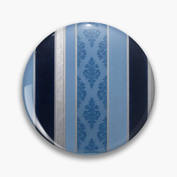 Item preview, Blue Striped Damask designed and sold by DesignsByPrnces.
