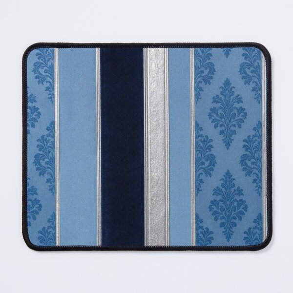 Item preview, Blue Striped Damask designed and sold by DesignsByPrnces.