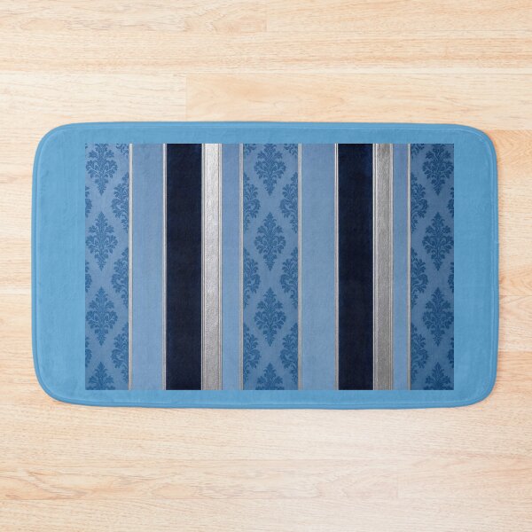 Item preview, Blue Striped Damask designed and sold by DesignsByPrnces.