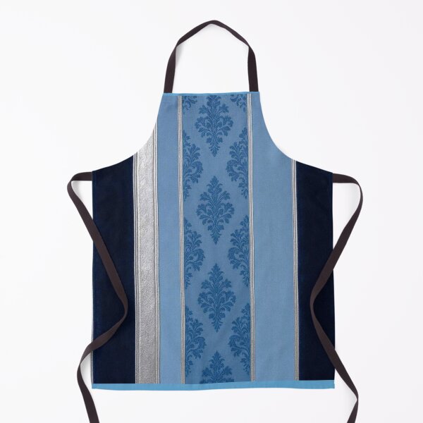 Item preview, Blue Striped Damask designed and sold by DesignsByPrnces.