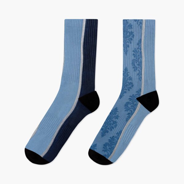 Item preview, Blue Striped Damask designed and sold by DesignsByPrnces.