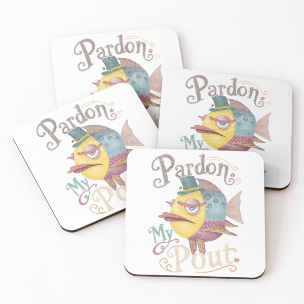 Item preview, Pardon My Pout Funny Fish designed and sold by Little Wimbly.