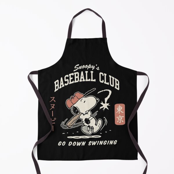 Item preview, Peanuts Snoopy's Baseball Club - Go Down Swinging Fanart designed and sold by Gbriel3.