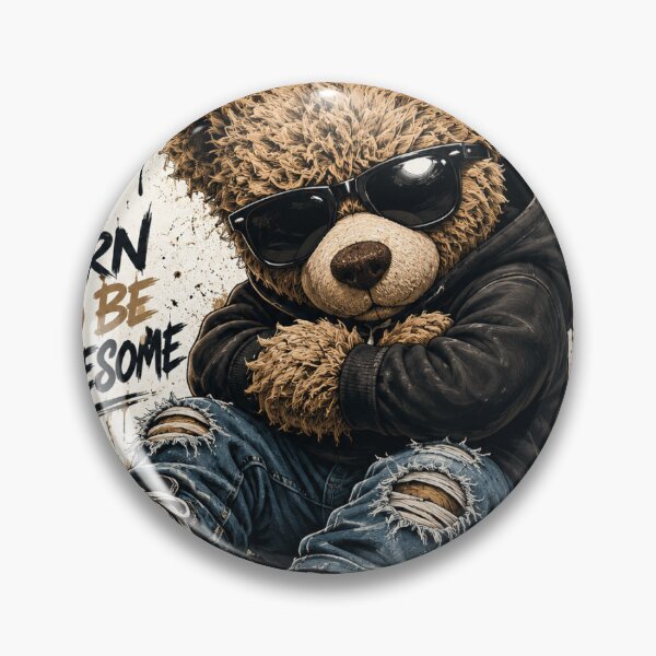 Item preview, Authentic teddy bear, Happy bear, That's the way I am. designed and sold by YoursStories.