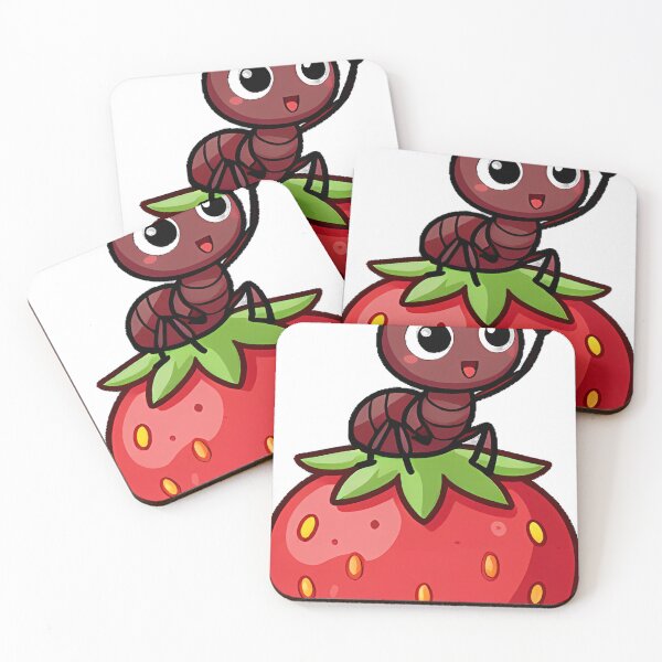 Item preview, Little Ant on Strawberry designed and sold by pumsquare.