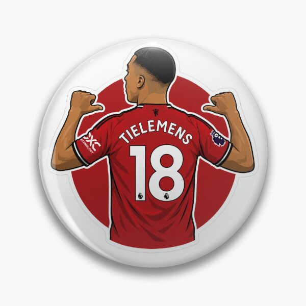 Item preview, Youri Tielemens Manchester United Graphic designed and sold by FanFueledStickers.