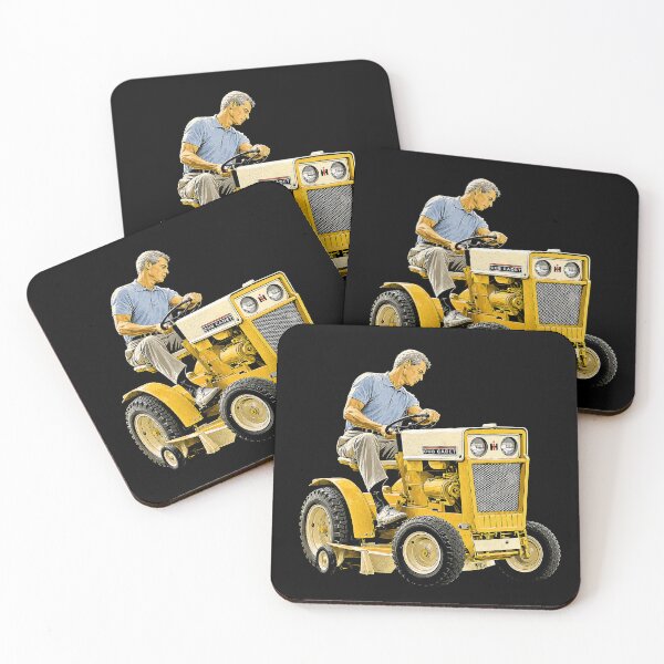Item preview, Vintage Cub Cadet Garden Tractor Art – Classic Yellow Riding Mower Illustration designed and sold by Stinky Lincy's Apparel Company.