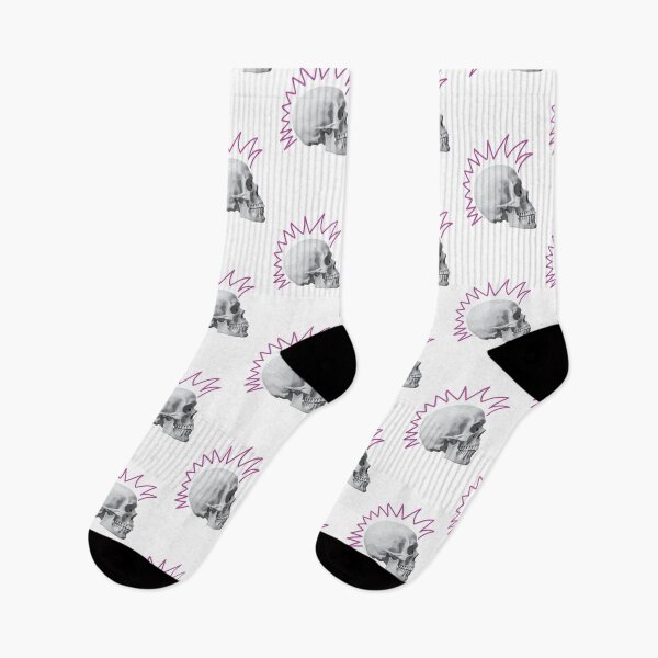 Item preview, Punk Skull Pink designed and sold by kerriestuff.