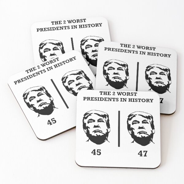 Item preview, Anti Trump Worst President In History 45 47 designed and sold by GaffaDesigns.
