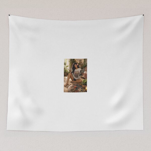 Item preview, Shanti Riveria reading Spider Man Brand New Day designed and sold by CathryneDelamort.